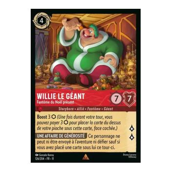 Item Willie the Giant, Ghost of Christmas Present - 126/204 - WIN - Frostbite - Rare - French