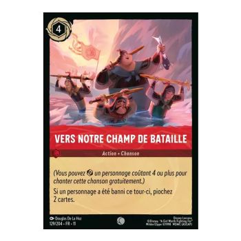 Item To Our Battlefield - 129/204 - WIN - Frostspell - Brilliant - Premium - French