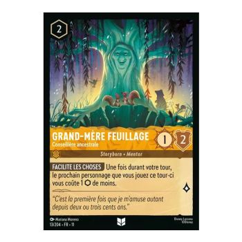 Item Grandmother Willow, Ancestral Advisor - 13/204 - WIN - Frostspell - Uncommon - French