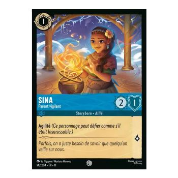 Item Sina, Vigilant Parent - 142/204 - WIN - Frostbite - Brilliant - Premium - French