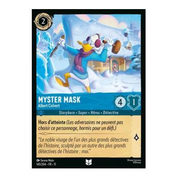 Myster Mask, Albert Colvert - 145/204 - WIN - Frostbite - Brilliant - Premium - French