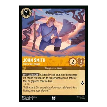 Item John Smith, Snow Tracker - 15/204 - WIN - Frostbite - Brilliant - Premium - French