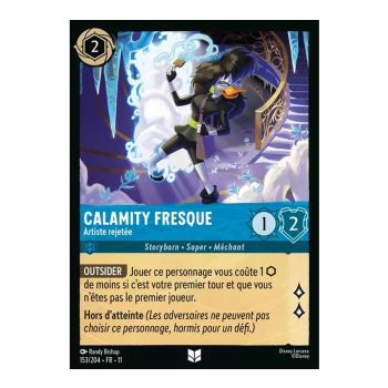 Item Calamity Fresco, Rejected Artist - 153/204 - WIN - Frostbite - Uncommon - French