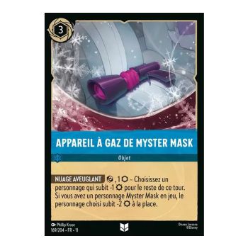 Item Myster Mask's Gas Device - 169/204 - WIN - Frostbite - Uncommon - French