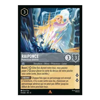 Item Rapunzel, Ethereal Protector - 171/204 - WIN - Frost Spell - Rare - French