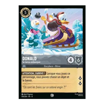 Item Donald, Gets Swept Away - 178/204 - WIN - Frostbite - Brilliant - Premium - French