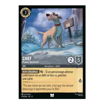 Item Chief, Seasoned Tracker - 179/204 - WIN - Frostsort - Brilliant - Premium - French