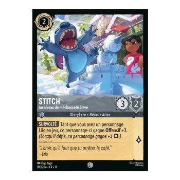Item Stitch, High Evil Level - 185/204 - WIN - Frostbite - Common - French