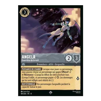 Item Angela, Night Warrior - 187/204 - WIN - Frostspell - Brilliant - Premium - French