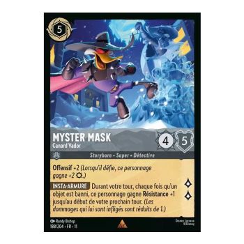 Item Myster Mask, Vader Duck - 188/204 - WIN - Frostbite - Shiny - Premium - French