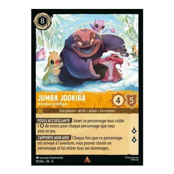 Jumba Jookiba, Prolific Inventor - 19/204 - WIN - Frost Spell - Brilliant - Premium - French