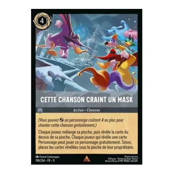 This song is afraid of a mask - 198/204 - WIN - Frostbite - Brilliant - Premium - French