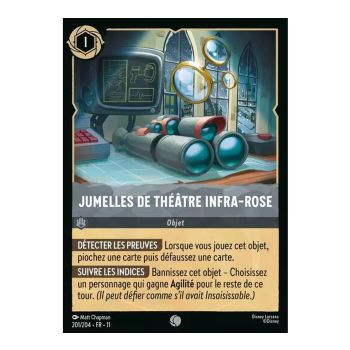 Item Infrared Theatre Binoculars - 201/204 - WIN - Frostbite - Common - French