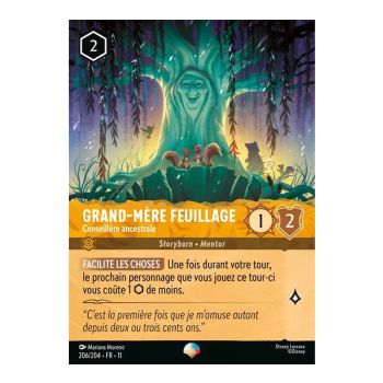 Item Grandmother Willow, Ancestral Advisor - 206/204 - WIN - Frostspell - Epic - French