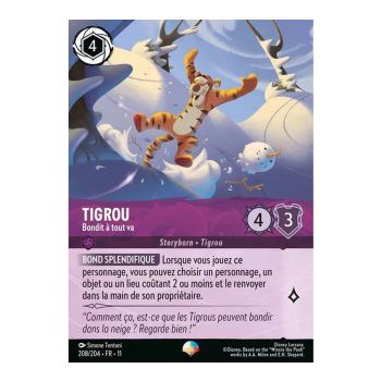 Item Tigger, Leaping Away - 208/204 - WIN - Frostbite - Epic - French