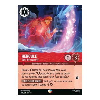 Item Hercules, Spectral Demigod - 214/204 - WIN - Frostspell - Epic - French