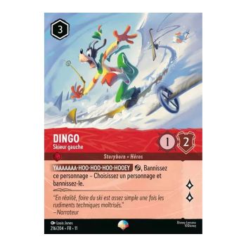 Item Dingo, Left Skier - 216/204 - WIN - Frostbite - Epic - French