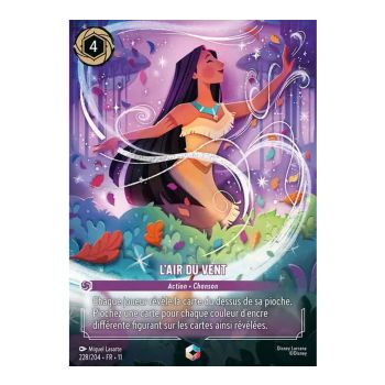 Item The Wind's Song - 228/204 - WIN - Frost Spell - Enchanted - French