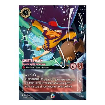 Item Sinister Mask, Public Enemy Number One - 232/204 - WIN - Frostbite - Enchanted - French