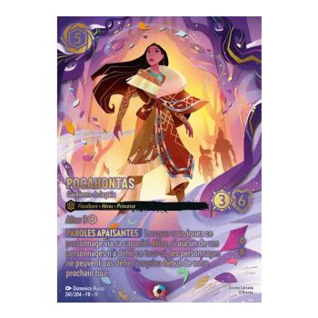 Item Pocahontas, Guardian of Peace - 241/204 - WIN - Frostbite - Iconic - French