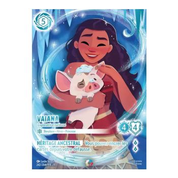 Item Moana, Curious Explorer - 242/204 - WIN - Frostbite - Iconic - French