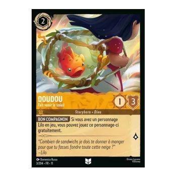 Item Doudou, Brings on the Sun - 3/204 - WIN - Frost Spell - Uncommon - French