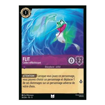 Item Flit, Reflective Hummingbird - 39/204 - WIN - Frost Spell - Brilliant - Premium - French