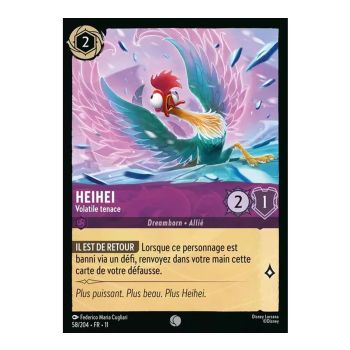 Item Heihei, Tenacious Volatile - 58/204 - WIN - Frost Spell - Common - French