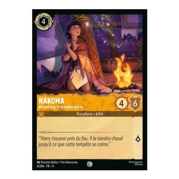Item Nakoma, Wait for the Storm to Pass - 6/204 - WIN - Frost Spell - Brilliant - Premium - French
