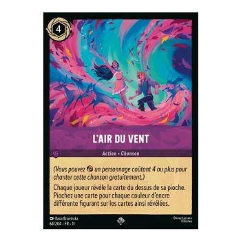 Item The Wind's Air - 64/204 - WIN - Frost Spell - Brilliant - Premium - French