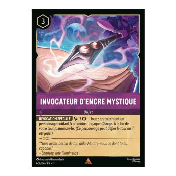 Item Mystic Ink Summoner - 66/204 - WIN - Frostspell - Rare - French