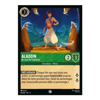 Item Aladdin, On the Threshold of Adventure - 81/204 - WIN - Frostbite - Common - French