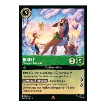 Item Rouky, Champion of the Forest - 84/204 - WIN - Frostbite - Brilliant - Premium - French