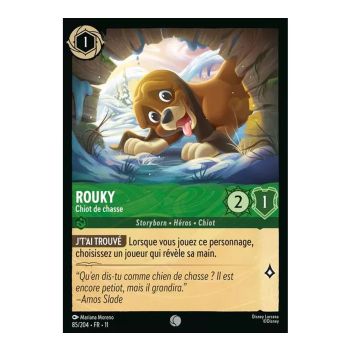 Item Rouky, Hunting Puppy - 85/204 - WIN - Frostbite - Brilliant - Premium - French