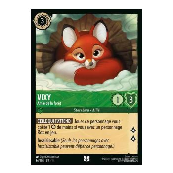 Vixy, Friend of the Forest - 86/204 - WIN - Frostsort - Brilliant - Premium - French