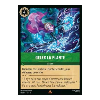 Item Freeze the Plant - 96/204 - WIN - Frost Spell - Brilliant - Premium - French