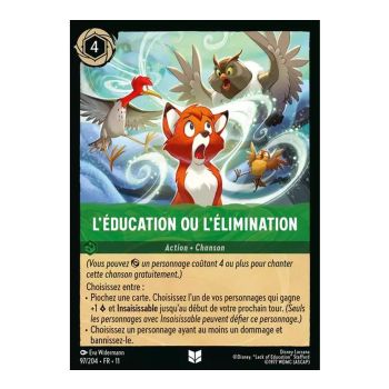 Item Education or Elimination - 97/204 - WIN - Frostbite - Brilliant - Premium - French