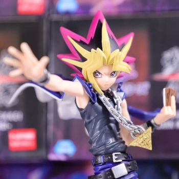 YGO - Figure - Senkou Zekkei Dark Magician Girl + Yami Yugi - OCG - Japanese (12 cm)