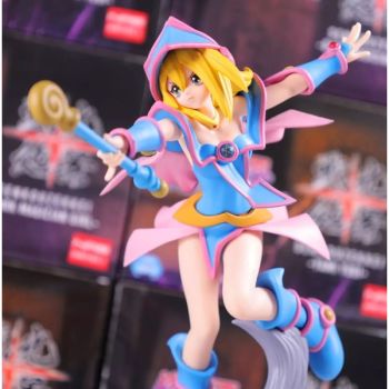 YGO - Figure - Senkou Zekkei Dark Magician Girl & Yami Yugi - OCG - Japanese (12 cm)