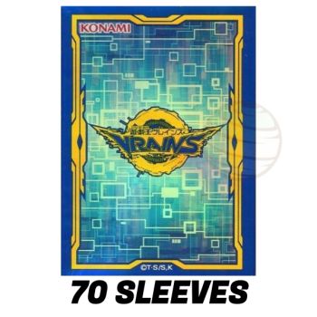 Item YGO - Card Protectors - Vrains Blue Gold Card Protector - OCG - Japanese (70)