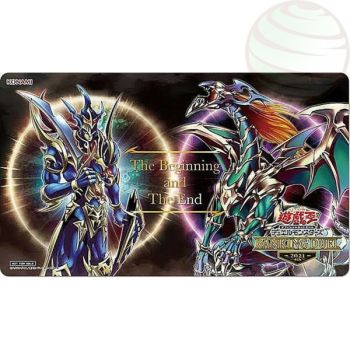 Item YGO - Playmat - Ranking Duel 2021: 4th "Chaos Emperor Dragon & Black Luster Soldier" - OCG - Japanese