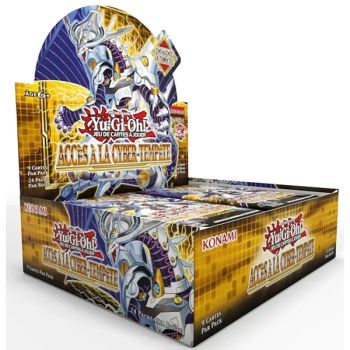 Yu Gi Oh! - Display - Box of 24 Boosters - Access to the Cyber-Storm - FR