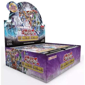 Yu Gi Oh! - Display - Box of 24 Boosters - Les Maîtres Tatiques - FR