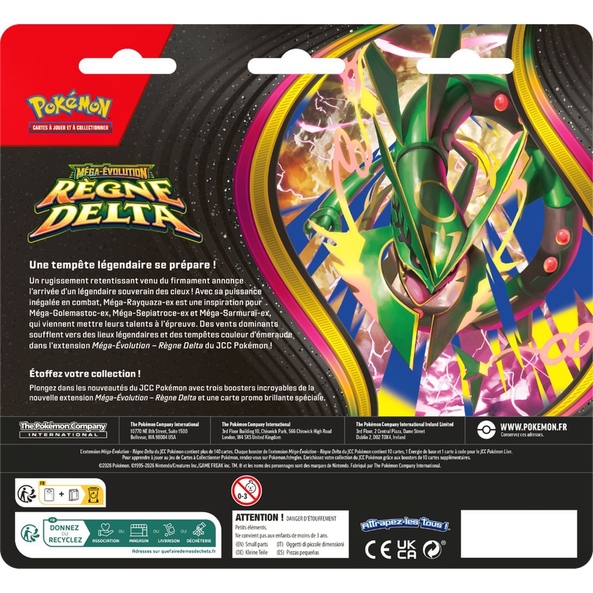 Tri-Pack - 3 Boosters - Otaria - Mega-Evolution: Delta Kingdom [ME06][DLR] - Pokémon - FR