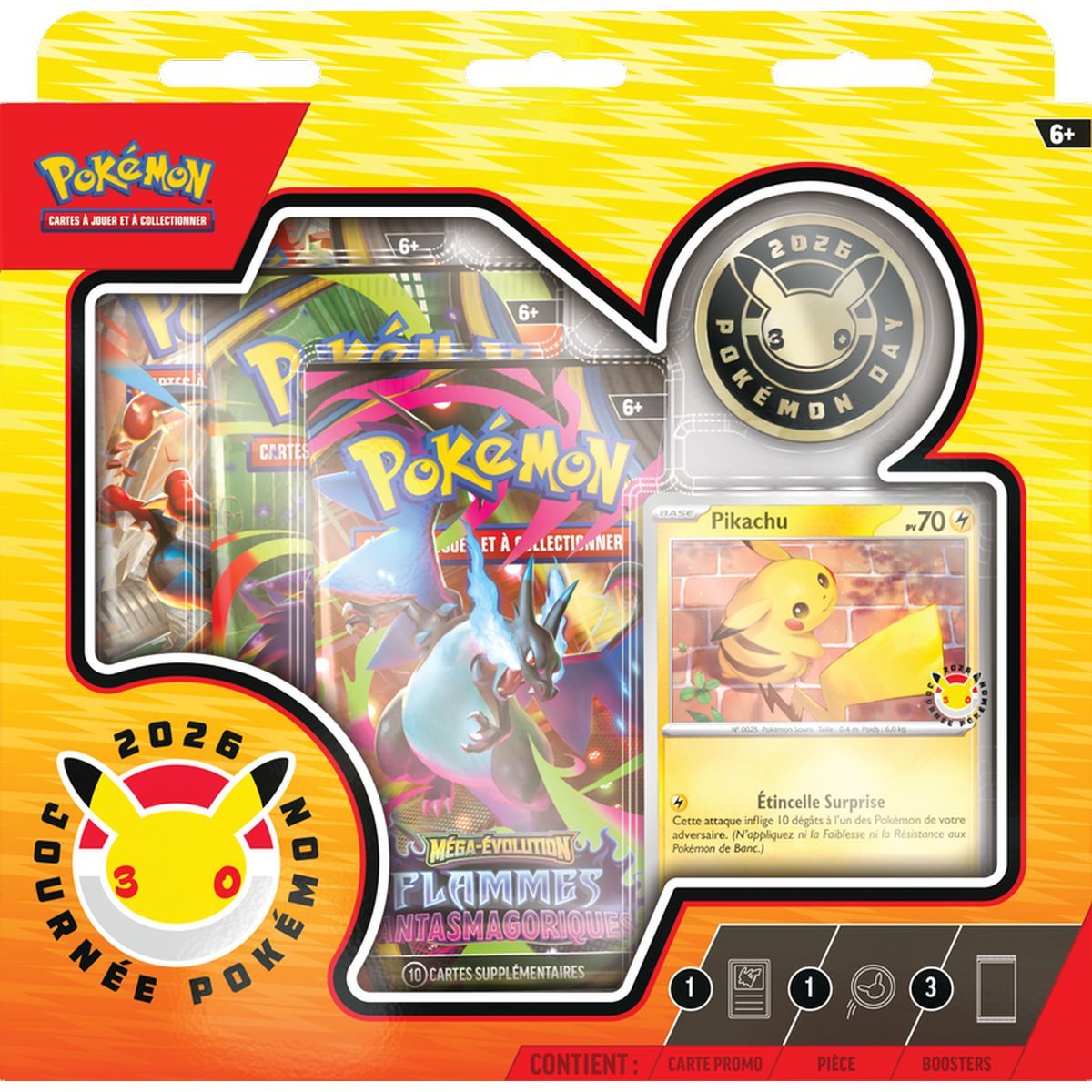 Item Tri-Pack - 3 Boosters - Pokémon Day 2026 Collection Pack - Pokémon - FR