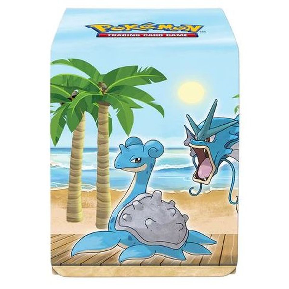 Ultra Pro - Deck Box Alcove - Pokemon - Premium Flip Box - Seaside