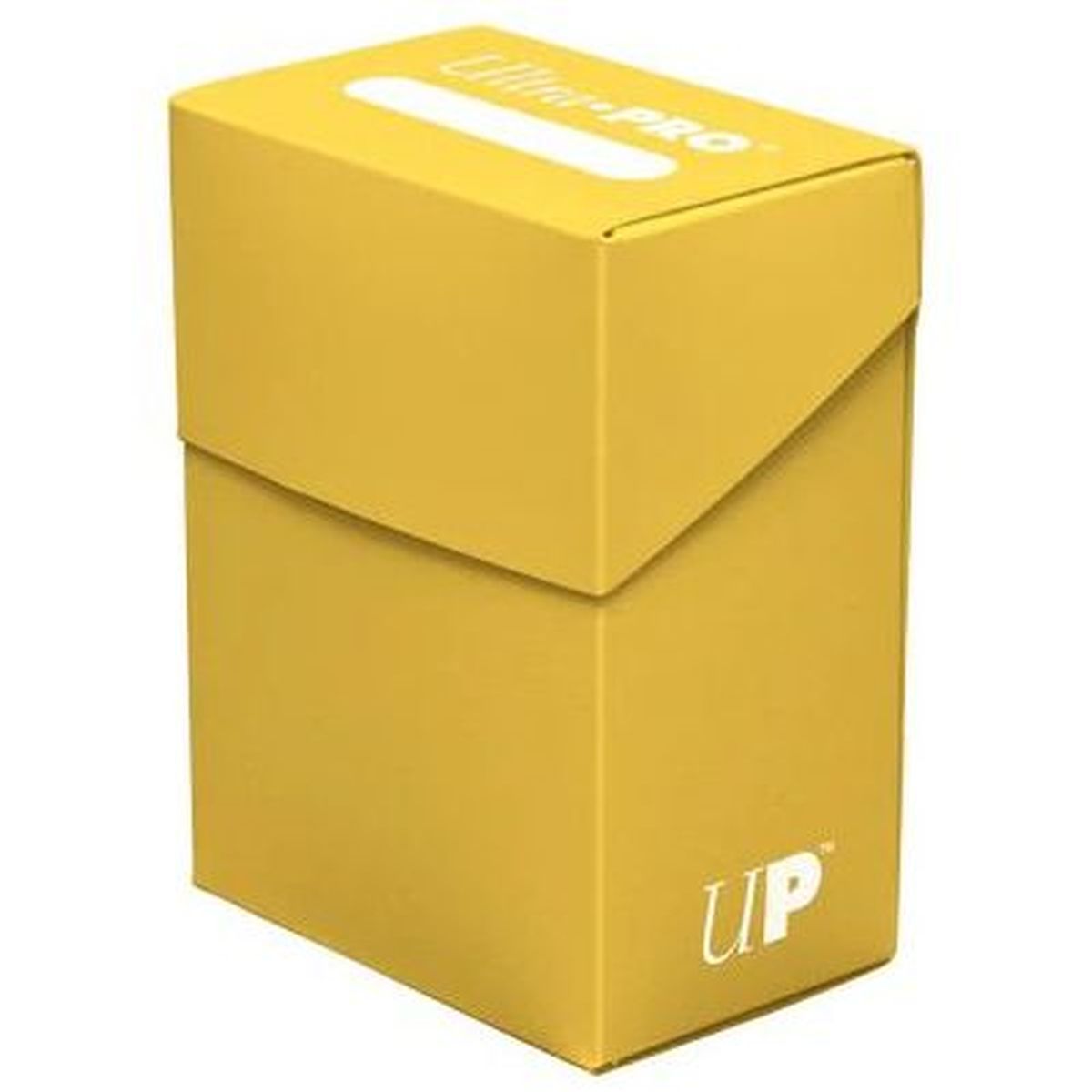 Ultra Pro - Deck Box Solid - Yellow - Yellow 80+