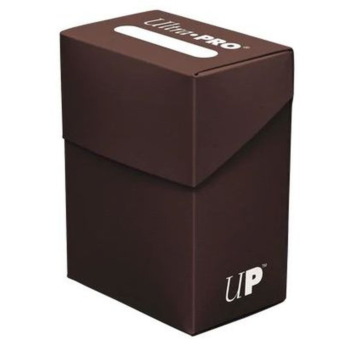 Ultra Pro - Deck Box Solid - Brown - Brown 80+