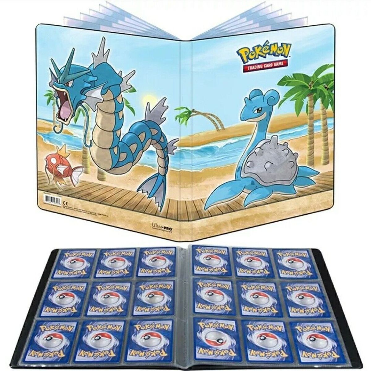 Ultra Pro - Pokemon Portfolio - Lokhlass and Leviator - 180 card portfolio