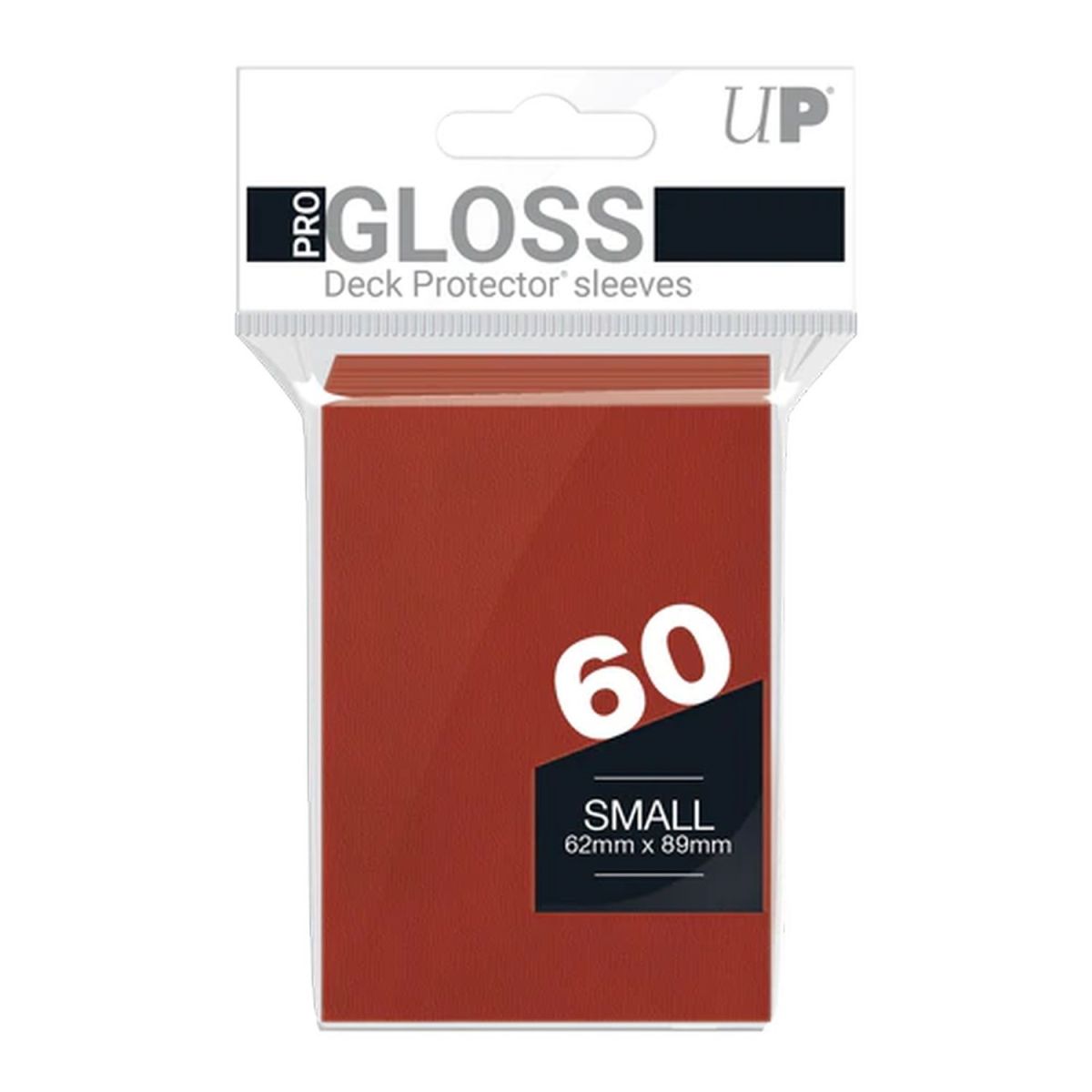 Card Sleeves - Small Red (60)